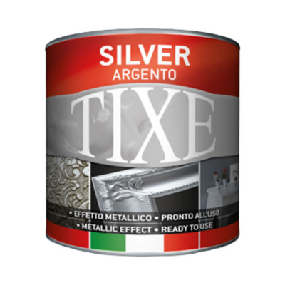 Краска-поталь TIXE «Silver Paint For Indoor Solvent Based»