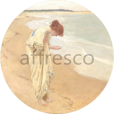 Фреска Affresco, William Margetson The sea hath its pearls