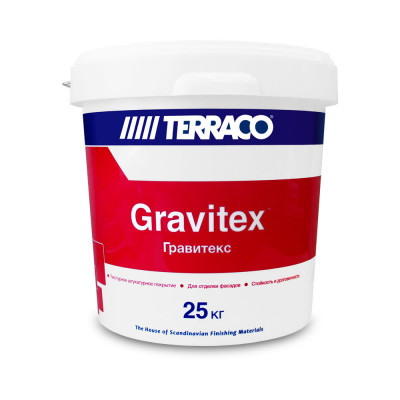 Декоративная штукатурка Terraco «Gravitex Granule»